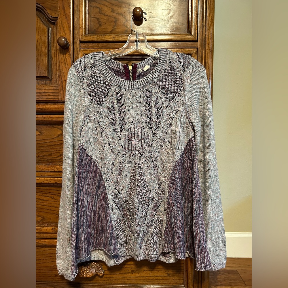Anthropologie Multi Colored Sweater